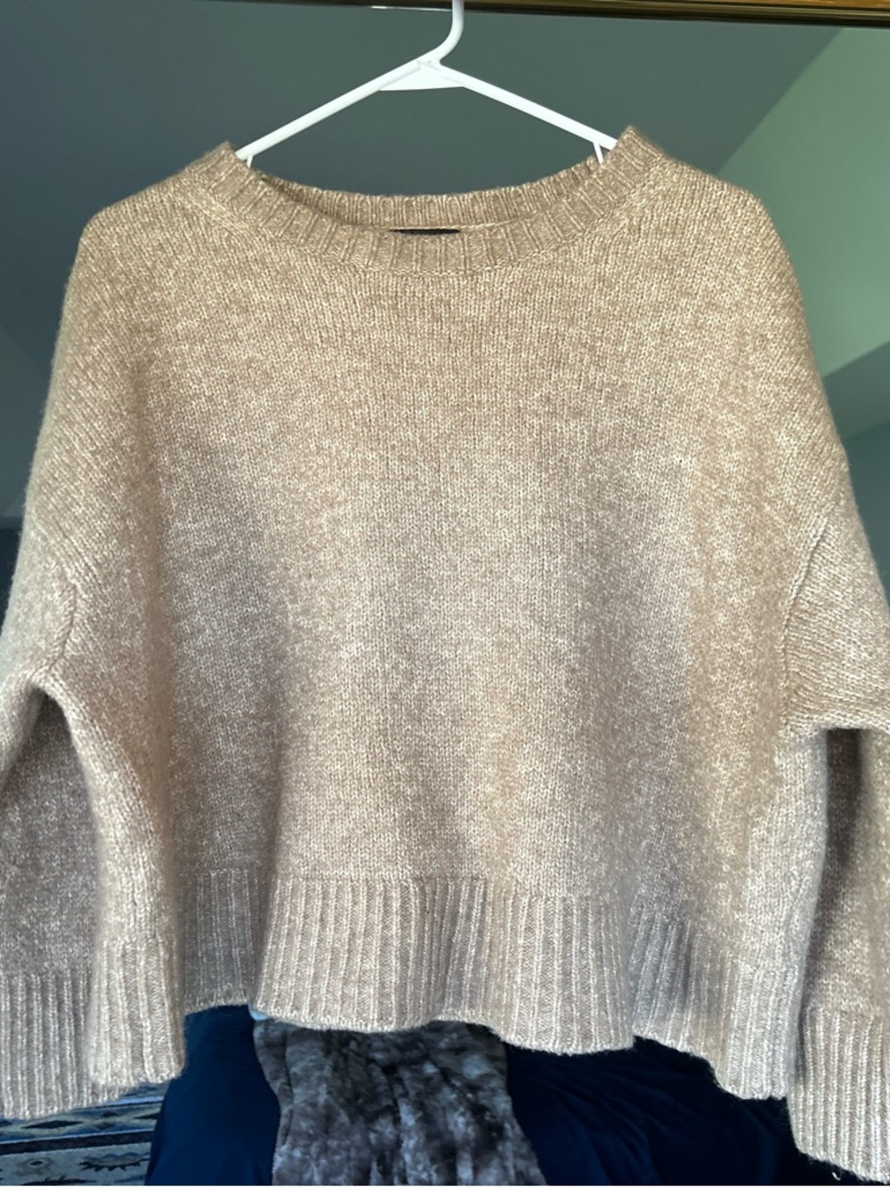 Banana Republic Neutral Crewneck Sweater - Beige